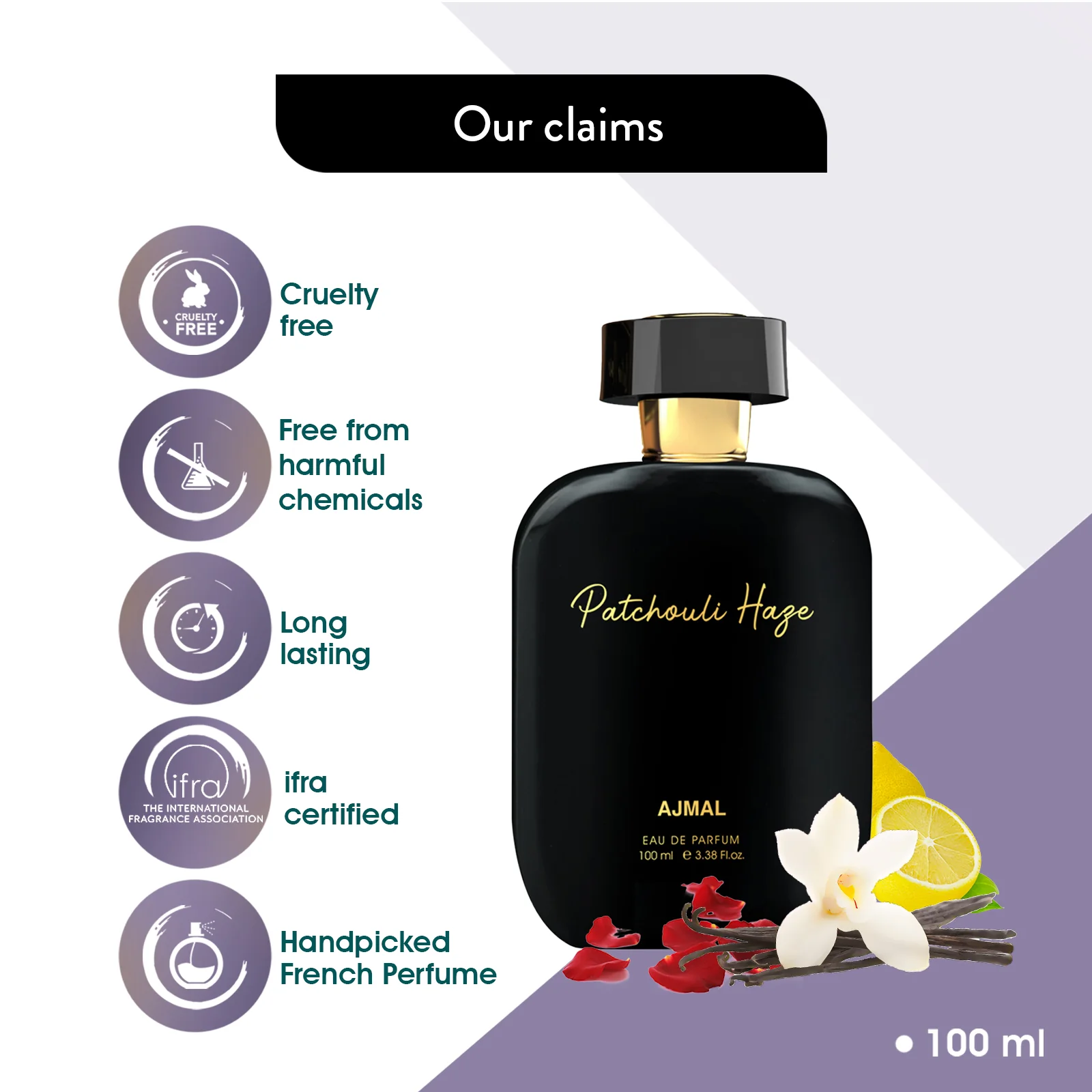 PATCHOULI-HAZE Perfume 100ML for Men & Women - Image 4
