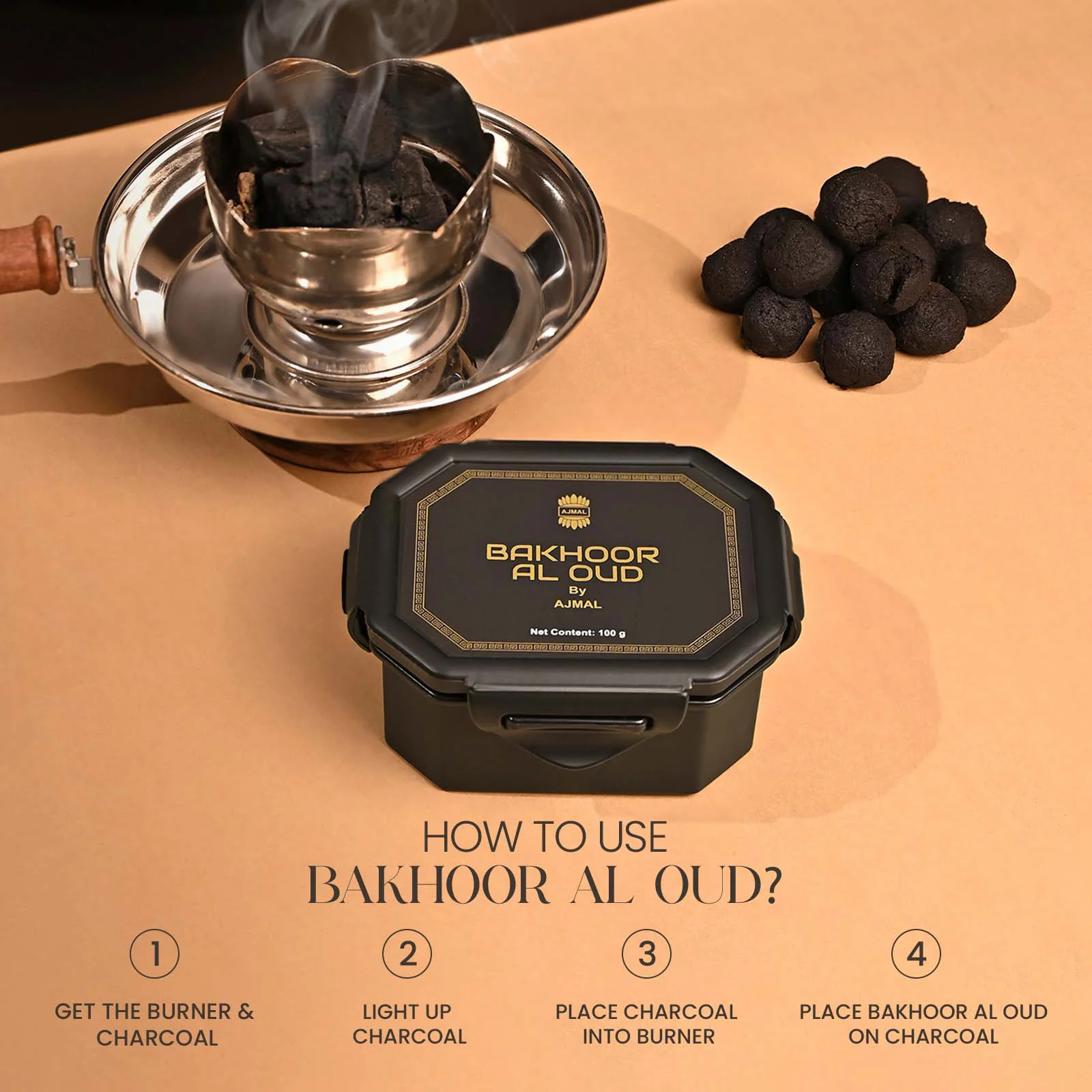 Bakhoor AL Oud 100 GMS - Image 3