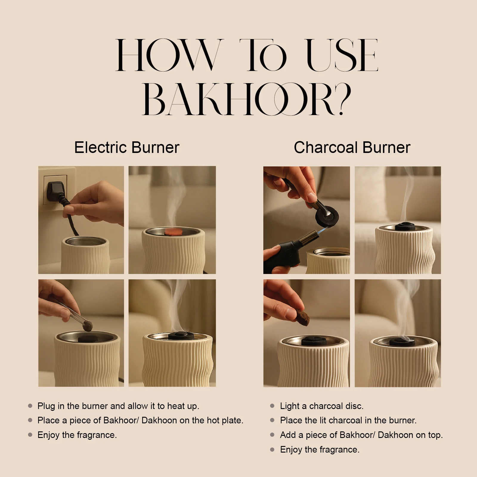 Bakhoor Giftset pack of 4 (20 gms each) - Image 5