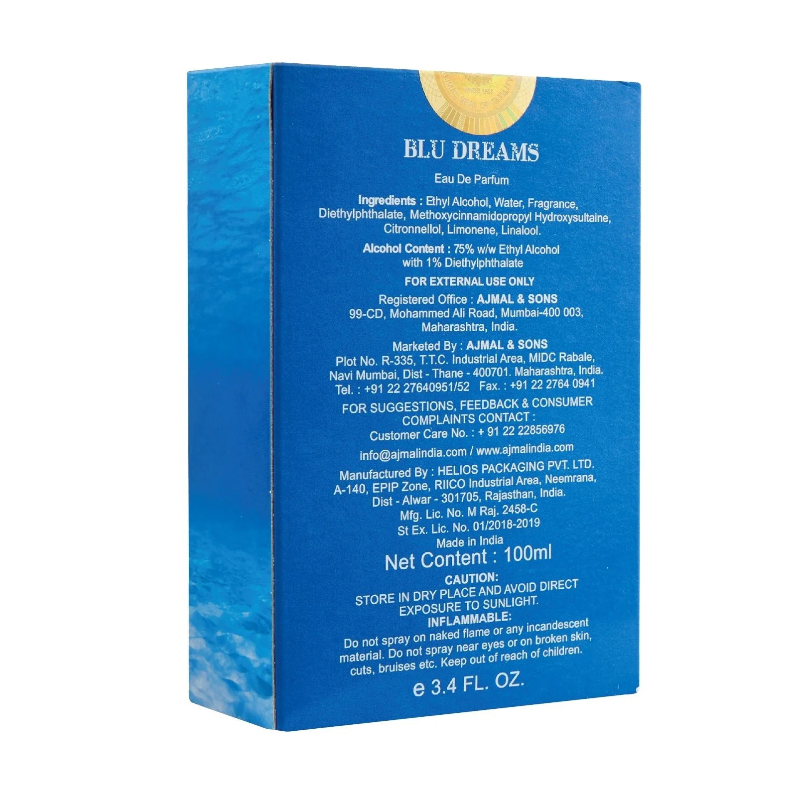 Blu Dreams 100 ML Perfume For Men - Image 7