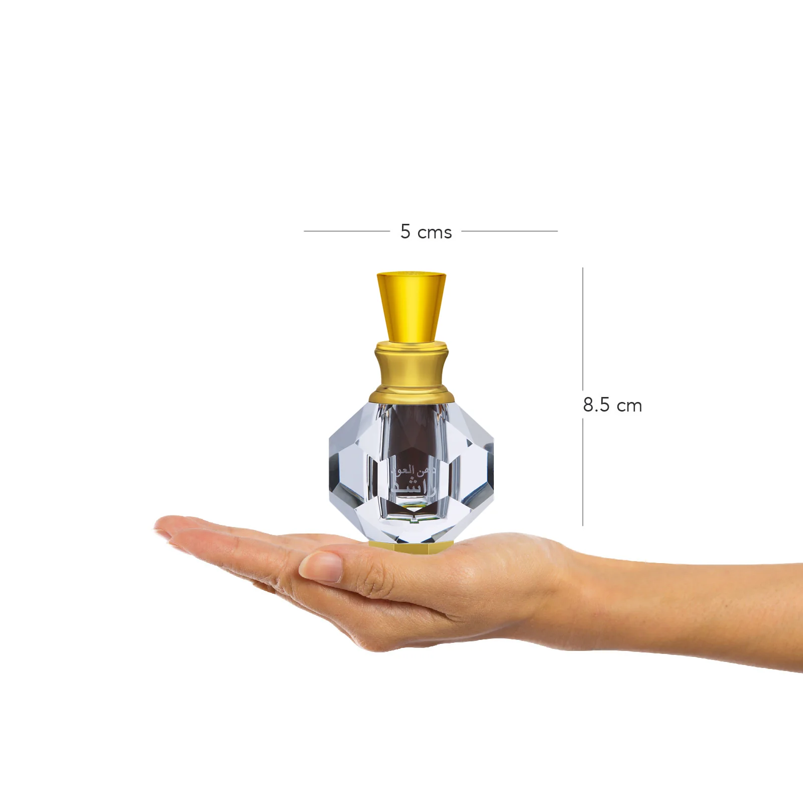 DHANUL OUDH RAASHID Non-Alcoholic Attar 3ML for Men & Women - Image 3