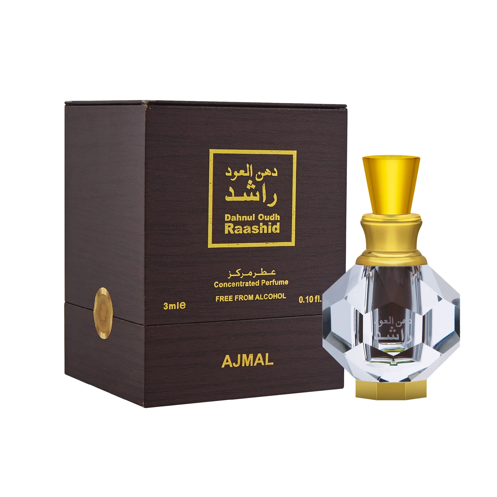 DHANUL OUDH RAASHID Non-Alcoholic Attar 3ML for Men & Women - Image 4