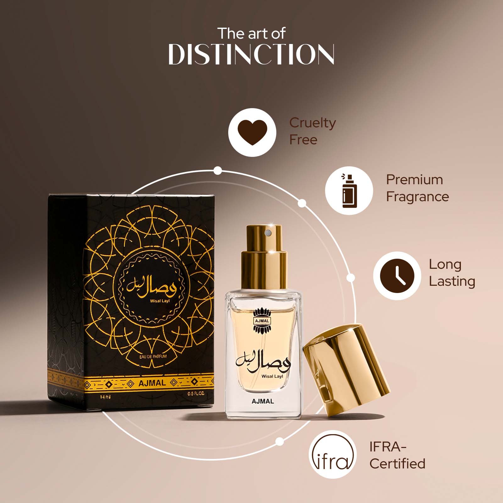 Wisal Layl Perfume 14 ML for Unisex - Image 4